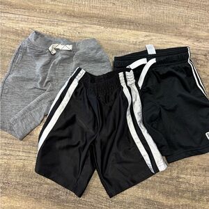 Okie Dokie Black and Gray Shorts